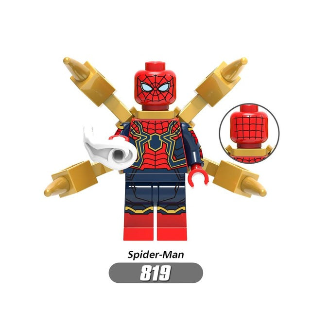HOT New Avengers 3 Marvel's DC Super Hero Building Blocks Thanos Iron Man Compatible with LegoINGly Batman Figure Models Set Toy