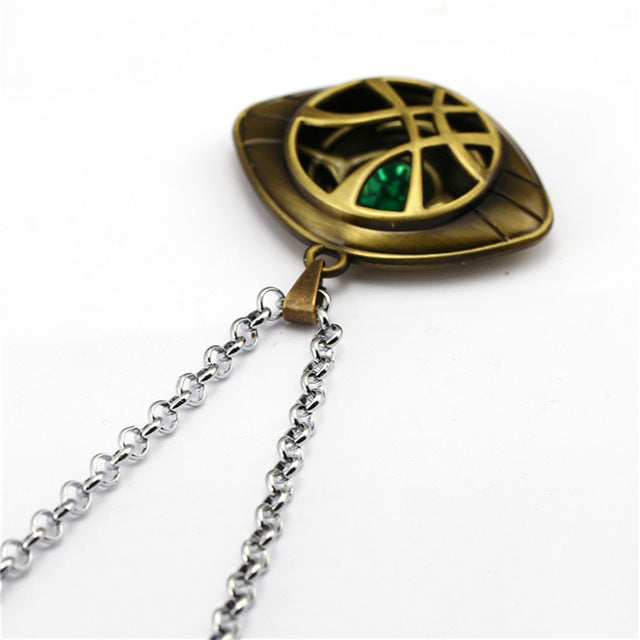 Avengers: Infinity War Doctor Strange Necklace Crystal Eye of Agamotto