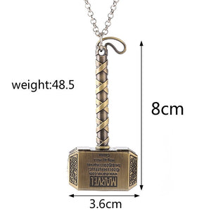 Thor Hammer Necklace Avengers Dark World Necklace Necklace Men