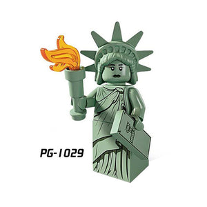 Single Sale Mini brick Figures Banana guy Sausage man Building Blocks Compatible With LegoINGly TOYS Batman Ninjago SuperHeroes