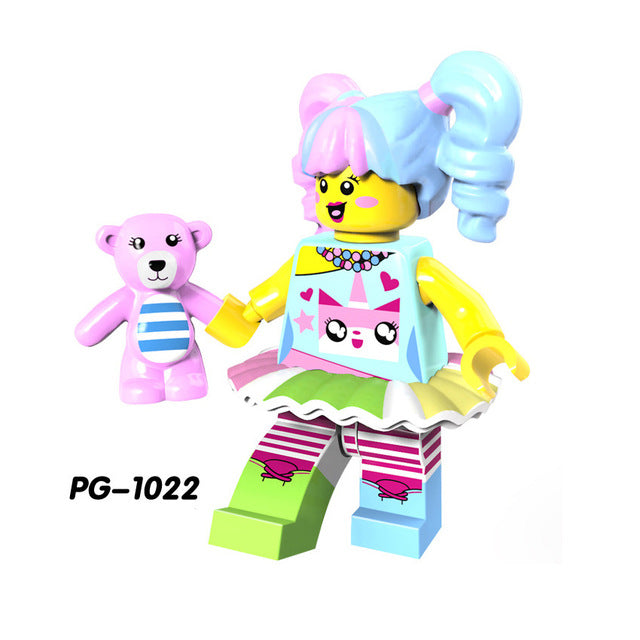 Single Sale Mini brick Figures Banana guy Sausage man Building Blocks Compatible With LegoINGly TOYS Batman Ninjago SuperHeroes
