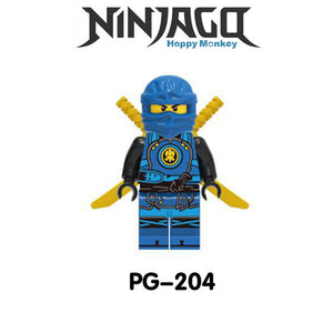 2018 Compatible LegoINGlys NinjagoINGlys Sets NINJA Heroes Kai Jay Cole Zane Nya Lloyd With Weapons Action Toys for children z15