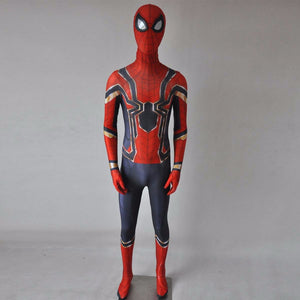 Spiderman Homecoming Bodysuit Suit Cosplay Costume Jumpsuit Iron Spider Man Peter Parker Superhero Halloween Party Props Costume