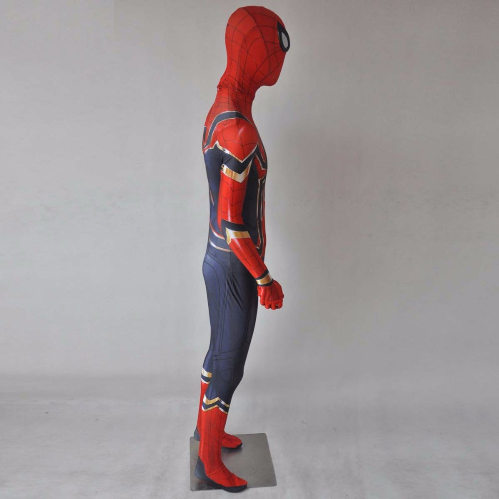 Spiderman Homecoming Bodysuit Suit Cosplay Costume Jumpsuit Iron Spider Man Peter Parker Superhero Halloween Party Props Costume