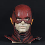 Justice League The Flash Mask Cosplay Flash Man DC Hero Full Face Latex Mask Helmet Halloween Party Prop New