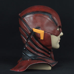 Justice League The Flash Mask Cosplay Flash Man DC Hero Full Face Latex Mask Helmet Halloween Party Prop New