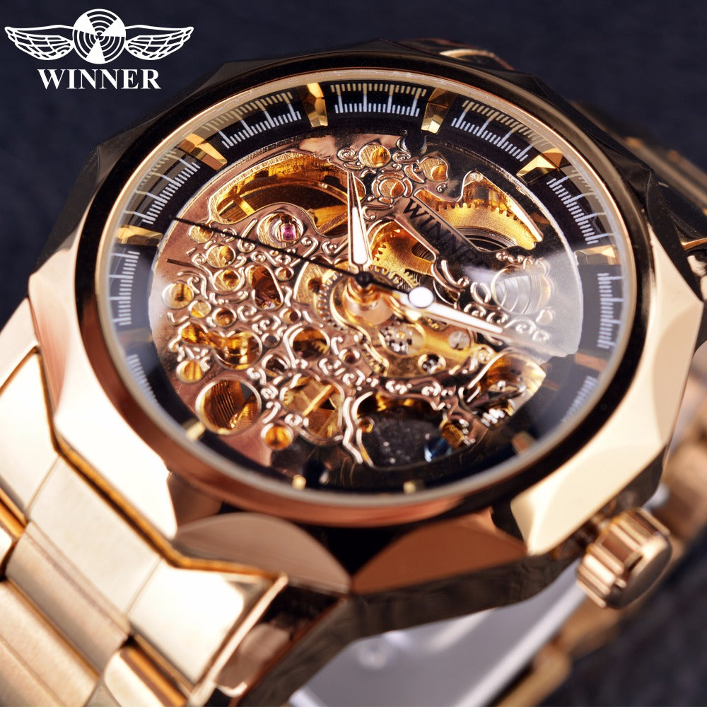 Golden Luxury Stainless Steel Skeleton